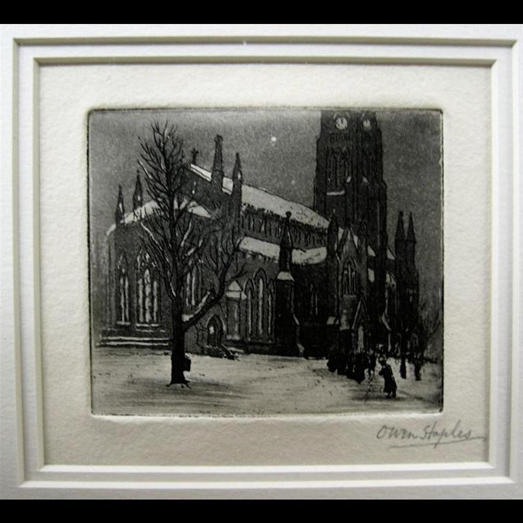 Owen B. Staples (1866-1949) - Christmas Mass