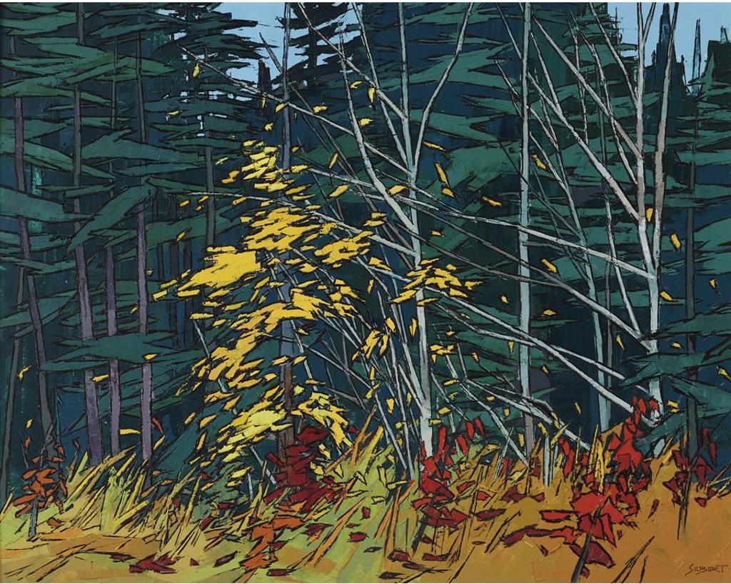 Josh Jack Silburt (1914-1991) - Autumn Silhouette, Algonquin Park