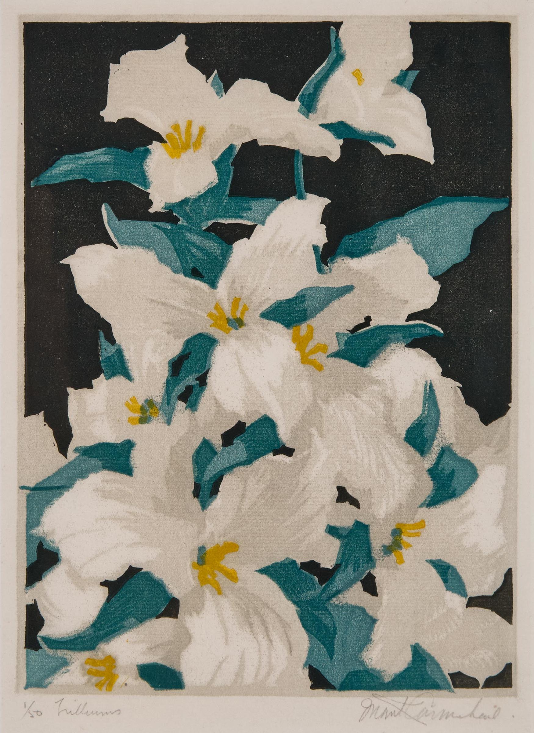 Franklin H. Carmichael (1898-1992) - Trilliums