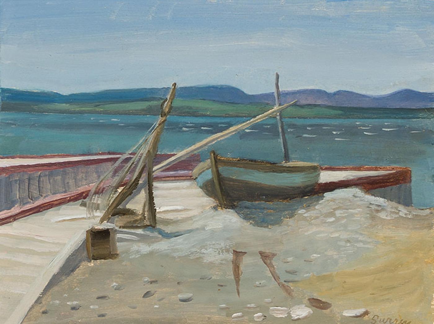 Phillip Henry Howard Surrey (1910-1990) - Grande Grève Dock, Gaspé