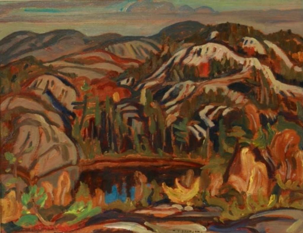 Alexander Young (A. Y.) Jackson (1882-1974) - Hills at Grace Lake (1940)