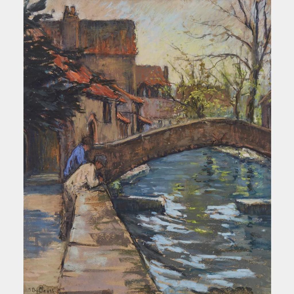 Berthe Des Clayes (1877-1968) - Canal, Bruges No. 3