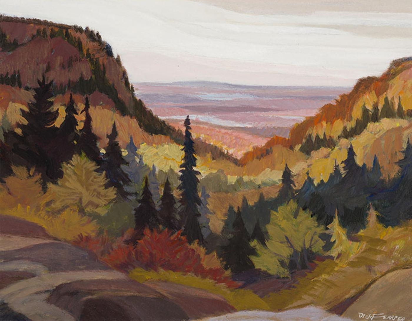 Richard (Dick) Ferrier (1929-2002) - Autumn Colour, Madawaska Valley