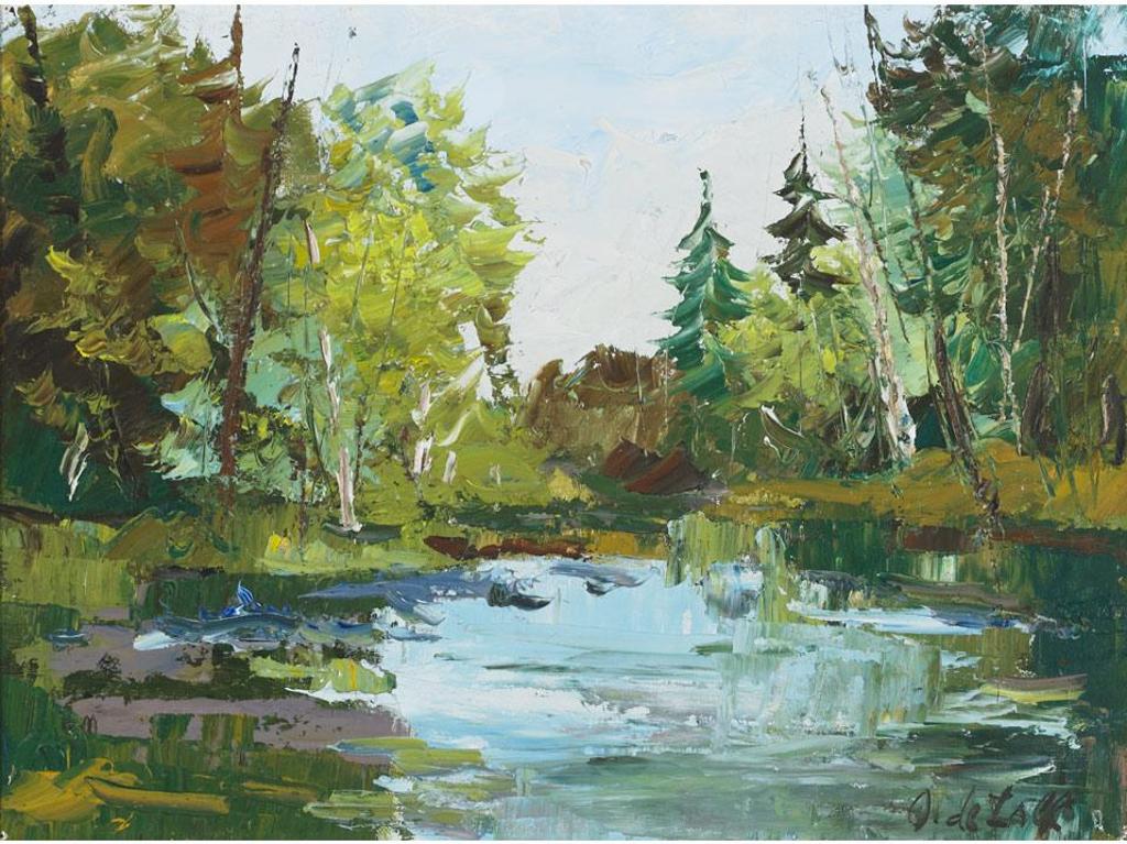 Oscar Daniel de Lall (1903-1971) - Huron River