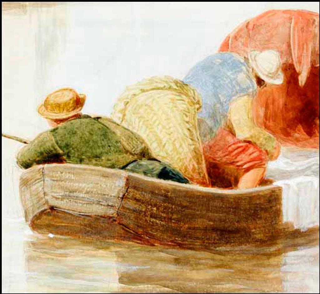 Daniel Fowler (1810-1894) - Two Men in a Boat