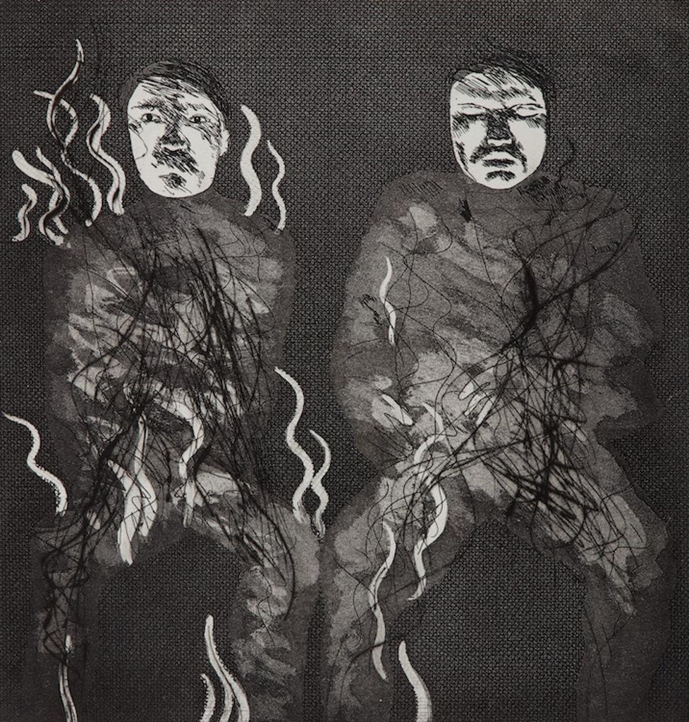 David Hockney (1937) - Corpses on Fire