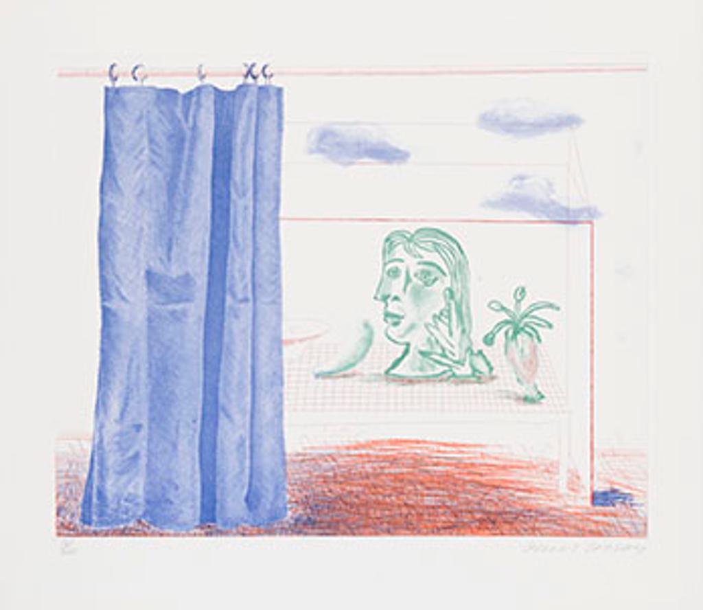 David Hockney (1937) - What is This Picasso? from The Blue Guitar