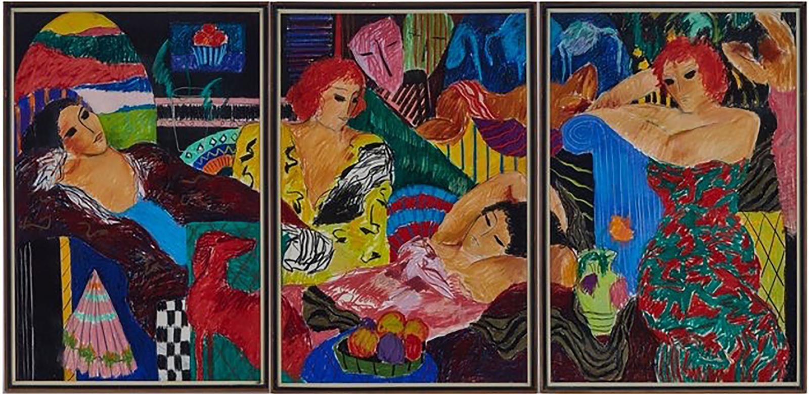 Daniele Rochon (1946) - Untitled (Ladies Sleeping)