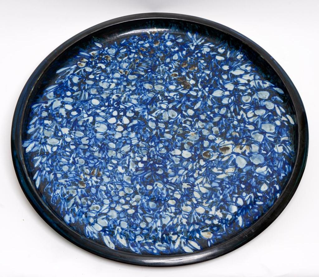 Jack Sures (1934-2018) - Large Blue Platter