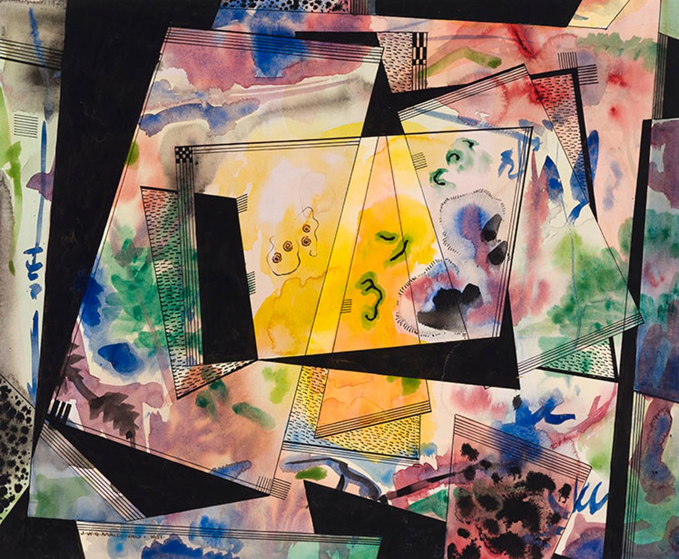 James (Jock) Williamson Galloway MacDonald (1897-1960) - Nature's Geometry