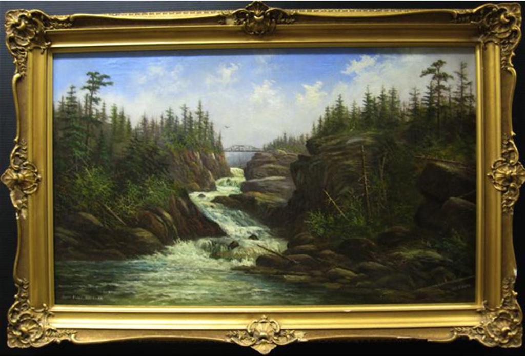 Octavius White (1850-1931) - South Falls, Muskoka