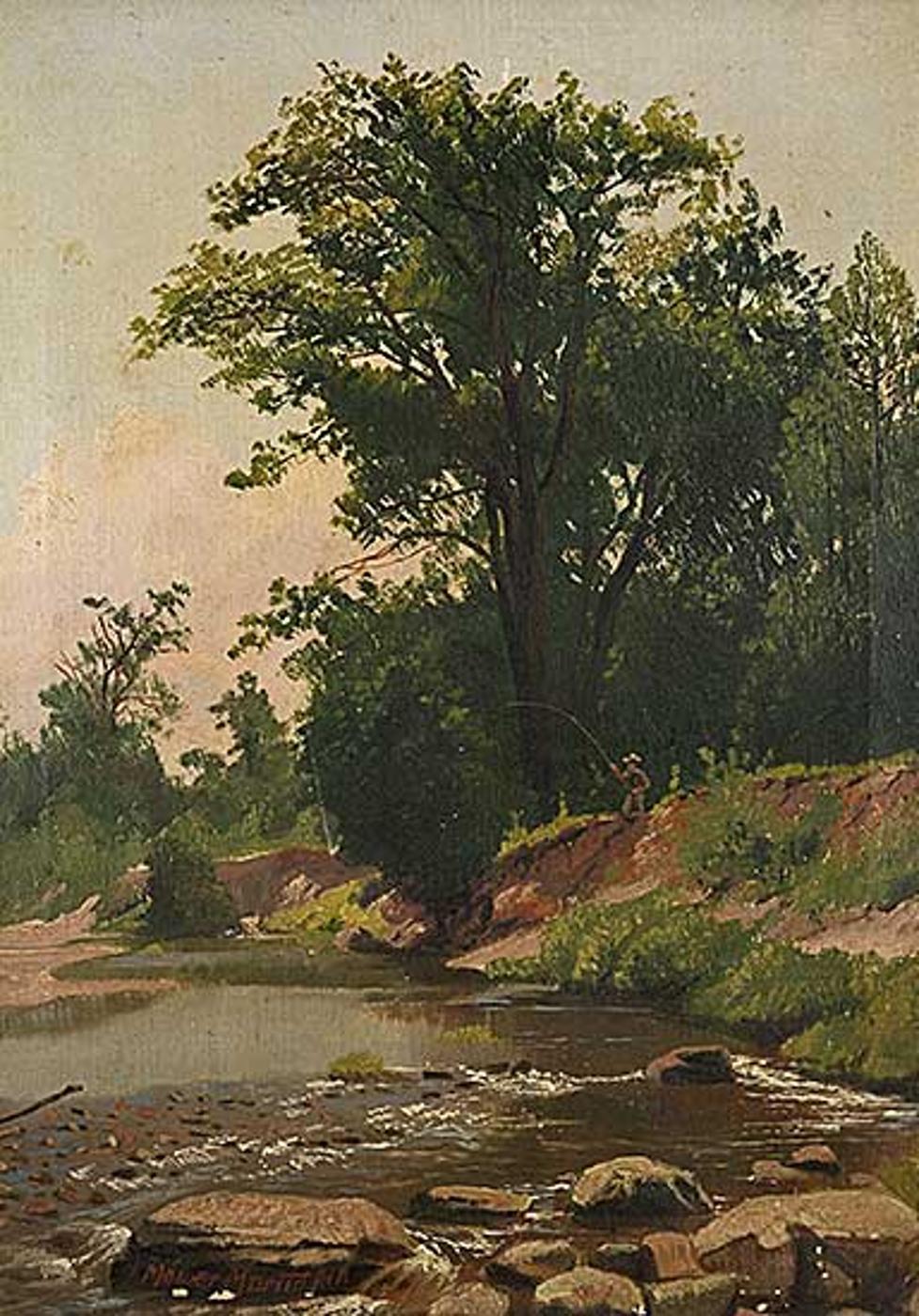 Thomas Mower Martin (1838-1934) - On the Don, York Mills