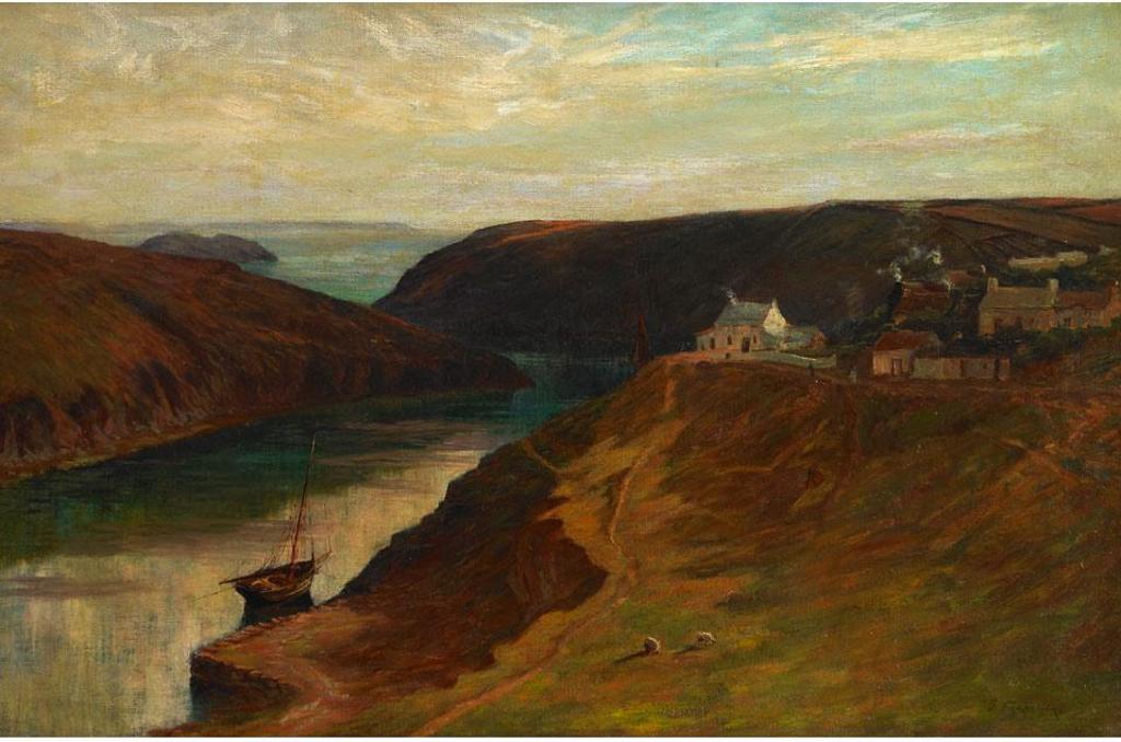 Joseph Charles Franchere (1866-1921) - Saguenay Landscape