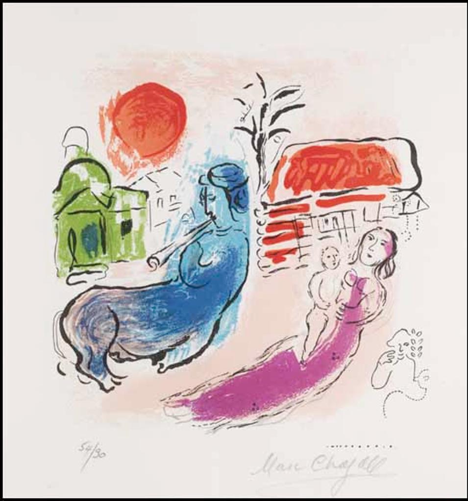 Marc Chagall (1887-1985) - Maternity with Centaur