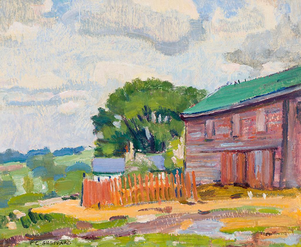 Peter Clapham (P.C.) Sheppard (1882-1965) - Rural Farm Scene