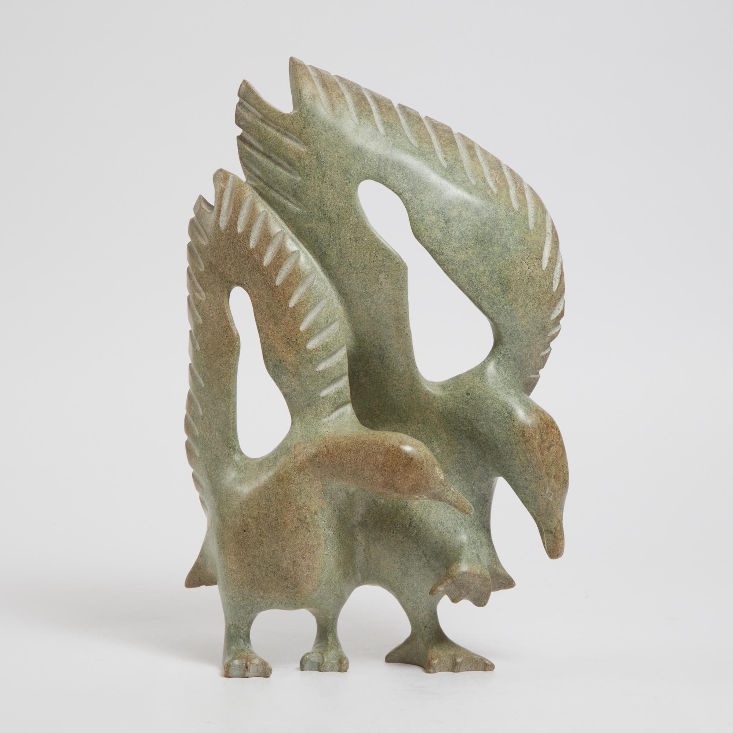 Pavinaq Petaulassie (1961-2019) - Two Birds