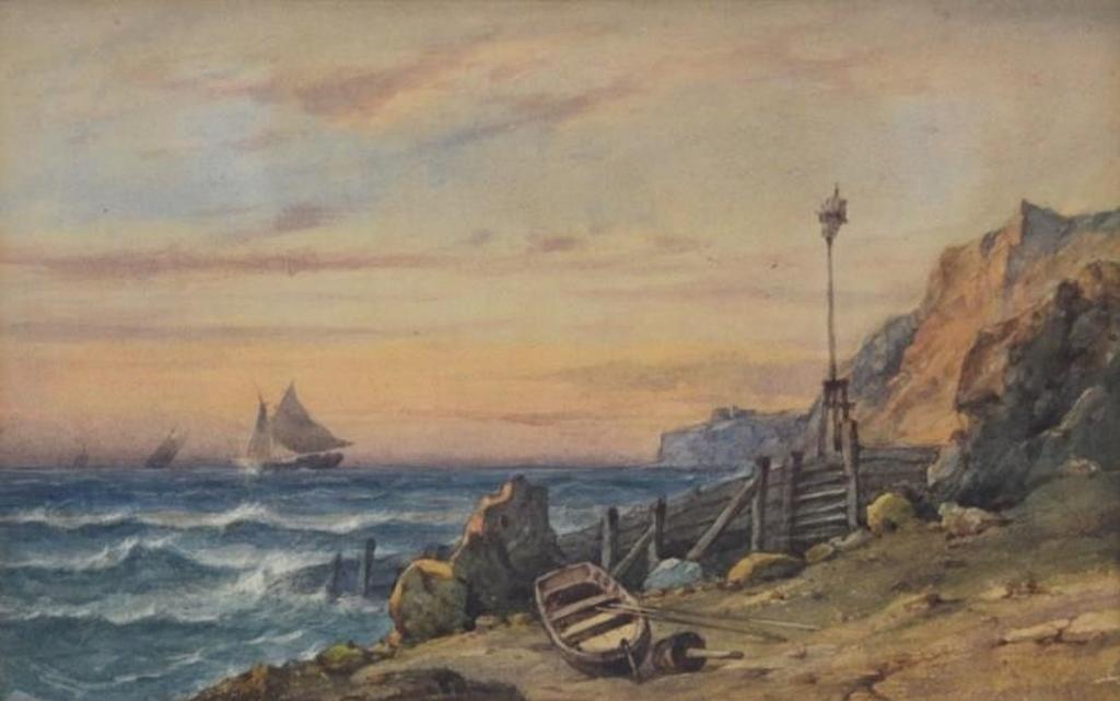 Louis Gabriel Eugene Isabey (1803-1886) - Coast of Concarneau