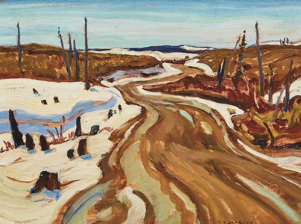 Alexander Young (A. Y.) Jackson (1882-1974) - Road to Madsen Mines