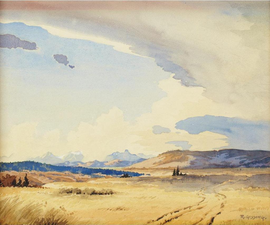 Roland Gissing (1895-1967) - Western Landscape
