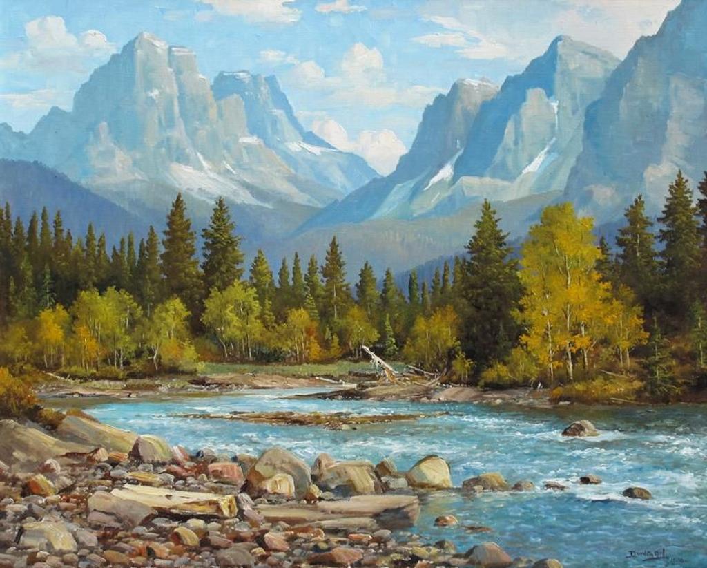 Duncan Mackinnon Crockford (1922-1991) - The Lower Spray Valley, Nr. Banff, Alberta; 1980
