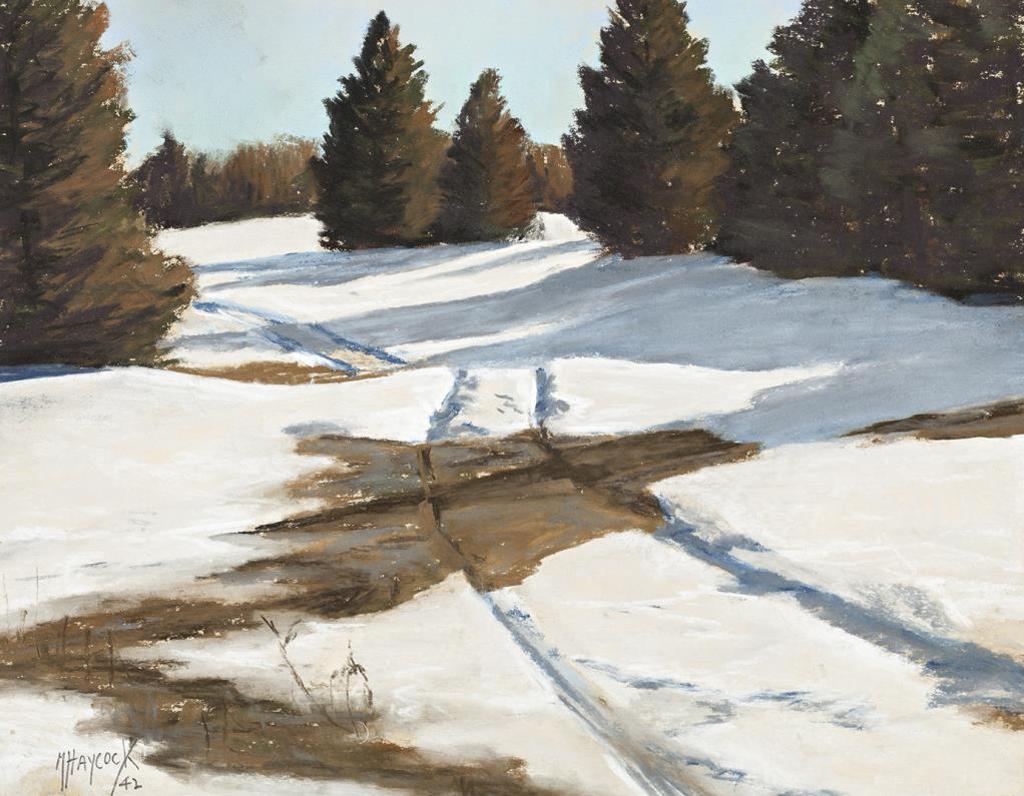 Maurice Hall Haycock (1900-1988) - Winter Near Jock River