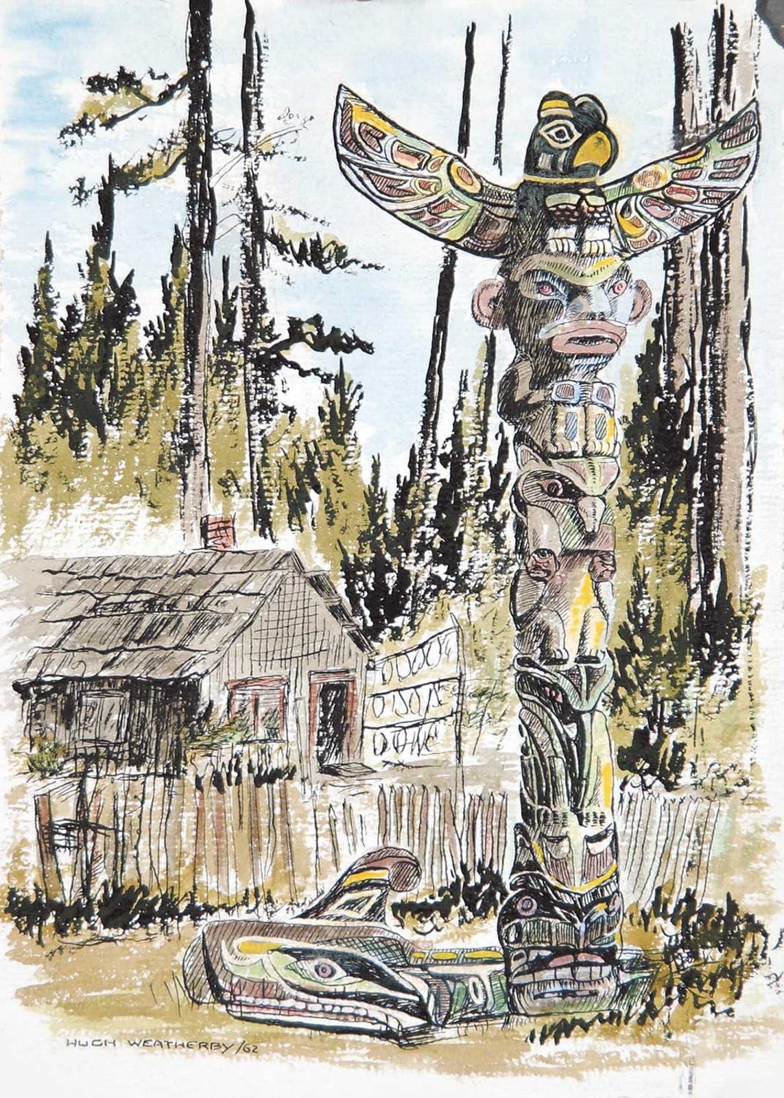 Hugh Weatherby - Untitled - West Coast Totem