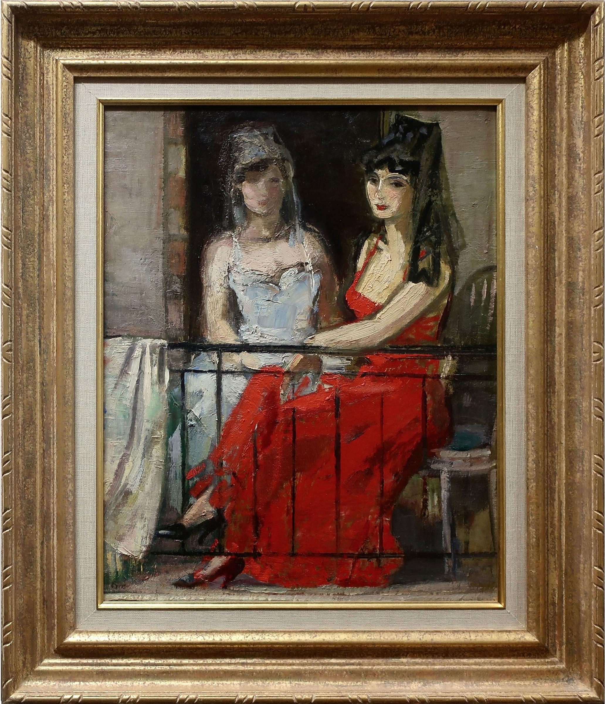 Eric E. Goldberg (1890-1969) - Untitled (Spanish Ladies)