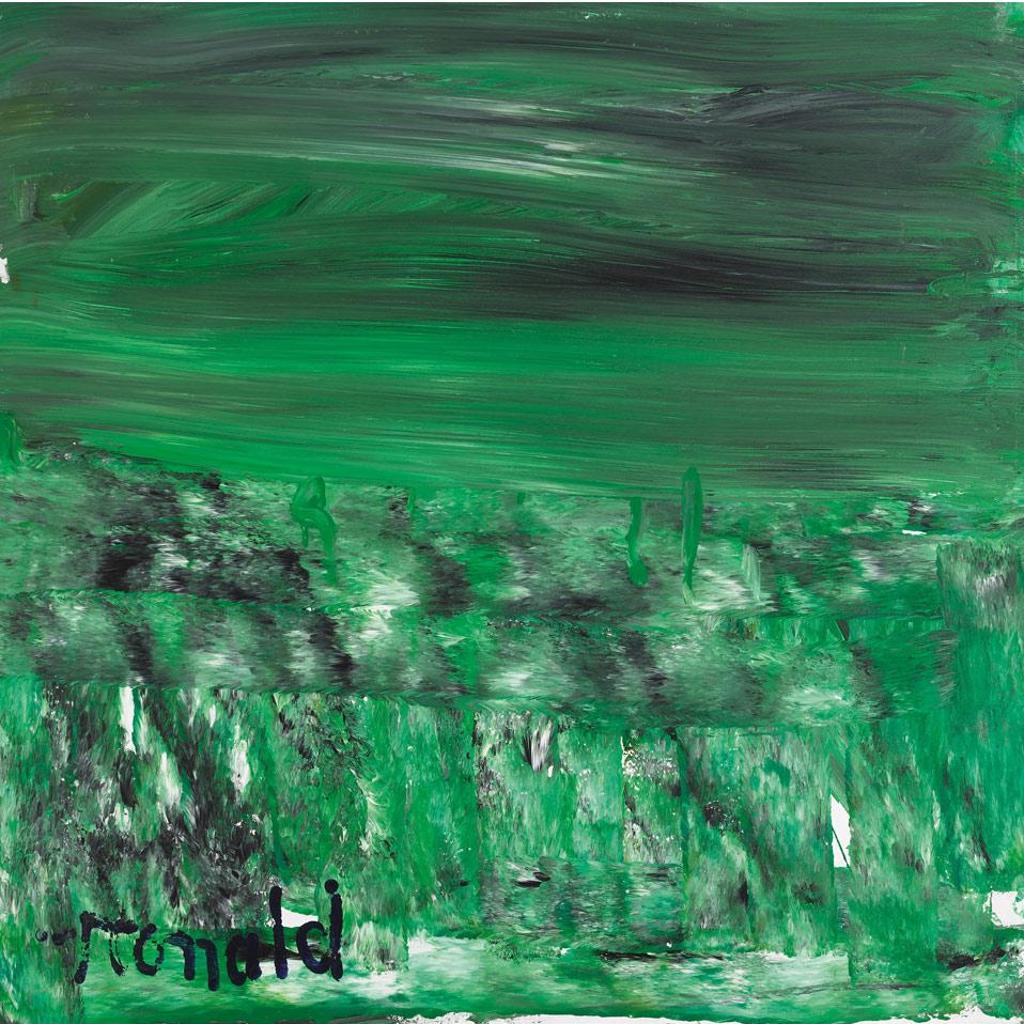 Willam Smith Ronald (1926-1998) - Green Abstract