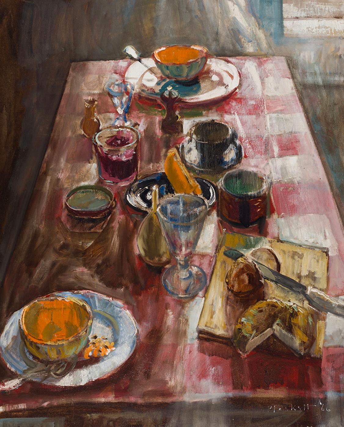 Joseph (Joe) Francis Plaskett (1918-2014) - Breakfast Table