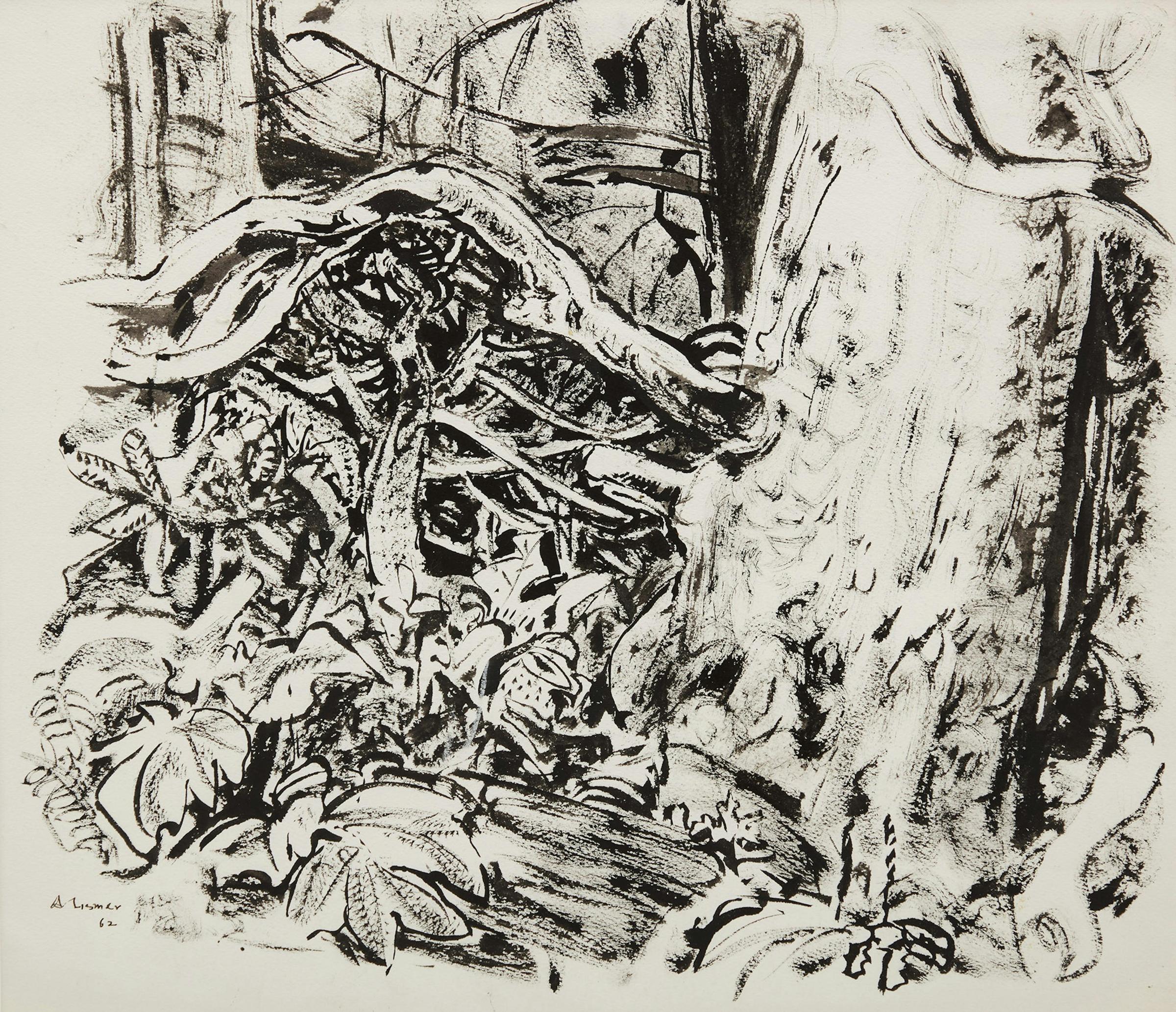 Arthur Lismer (1885-1969) - Untitled (Tree Study)