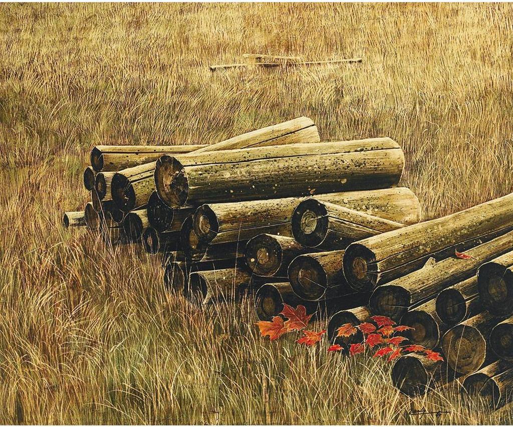 Kenneth (Ken) Edison Danby (1940-2007) - Poles In Field