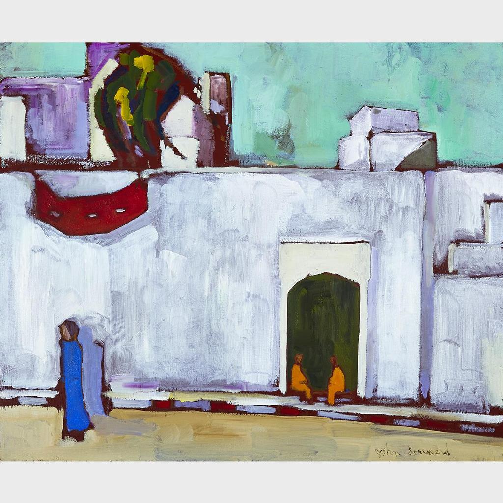 John Lennard (1937) - Café Paris, Tangier