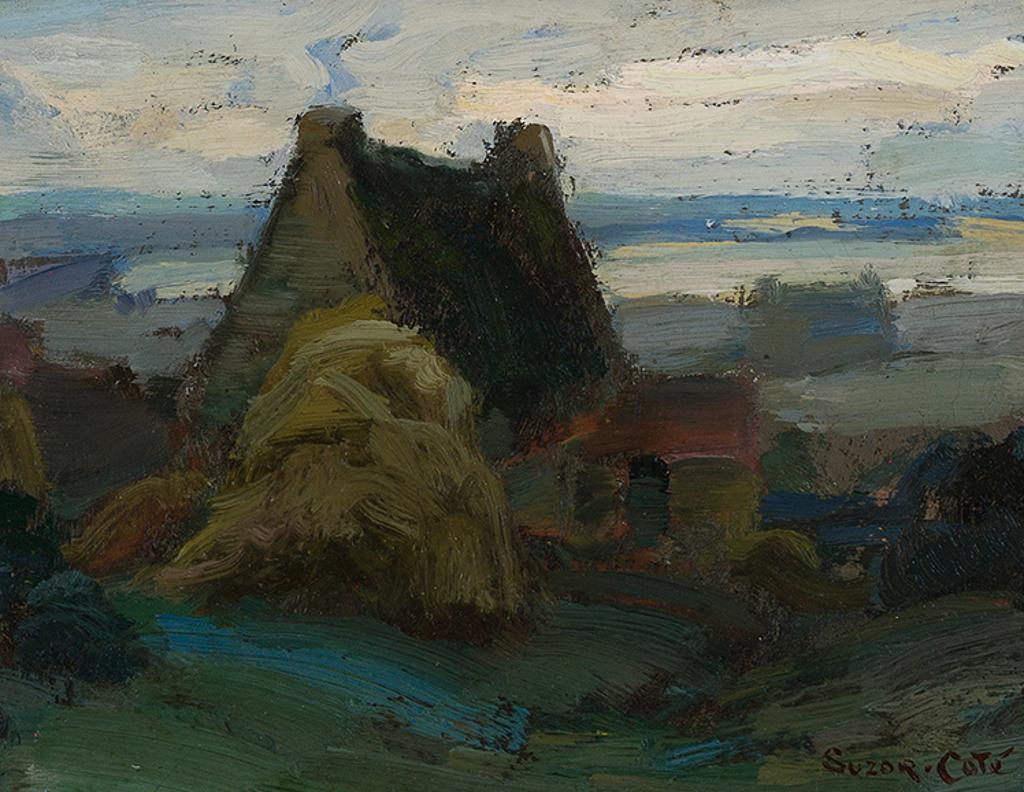 Marc-Aurèle de Foy Suzor-Coté (1869-1937) - Maison de pêcheur, Port-Blanc, Bretagne