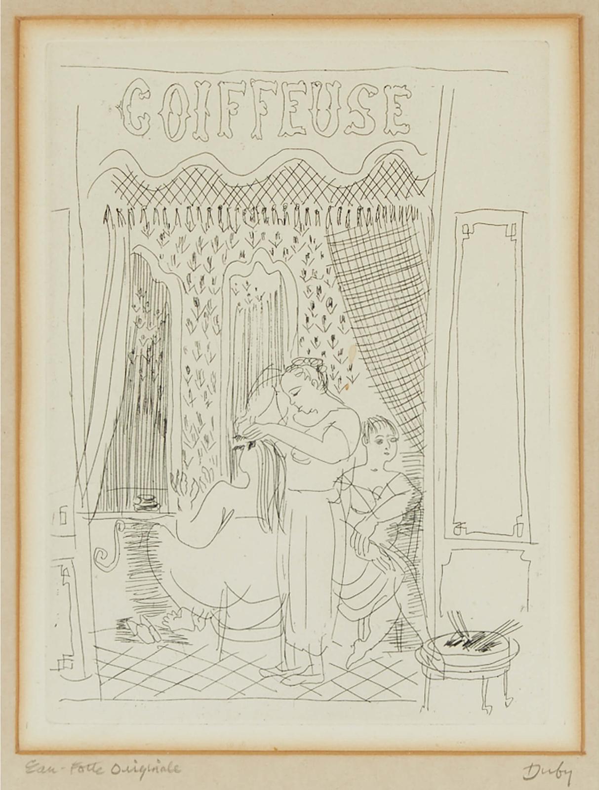 Raoul Dufy (1877-1953) - One Plate (From La Belle-Enfant Ou L'amour A Quarante Ans By Eugene Montfort), 1930