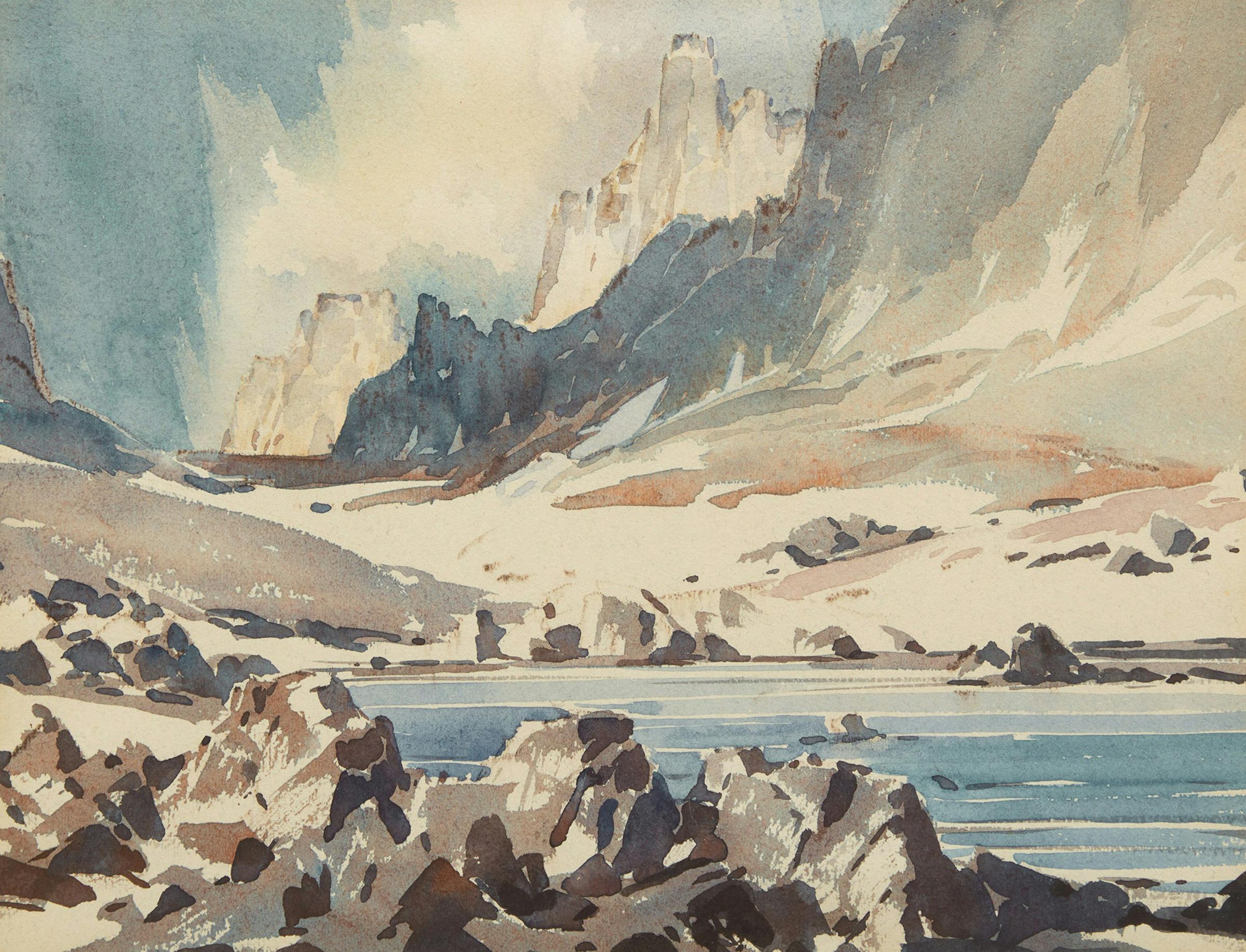 Alfred Crocker Leighton (1901-1965) - Bow Pass