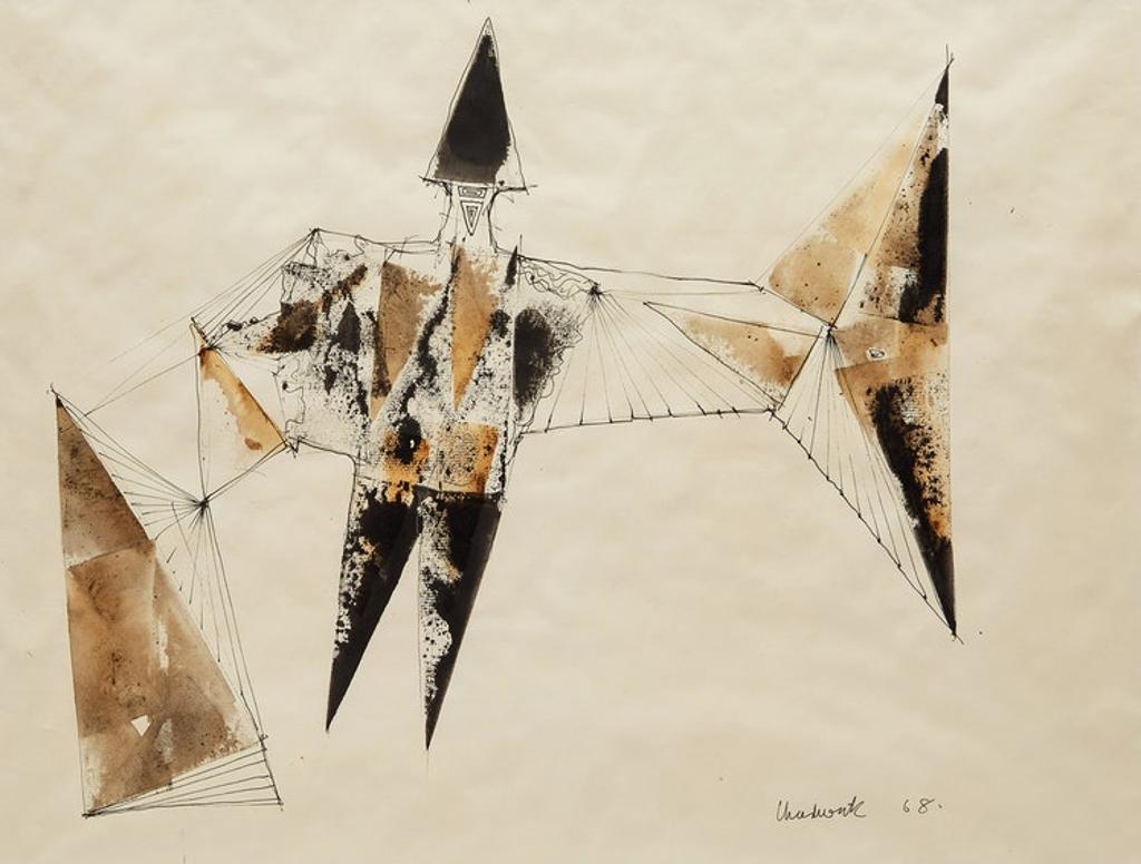 Lynn Russell Chadwick (1914-2003) - Untitled (Winged Figure)