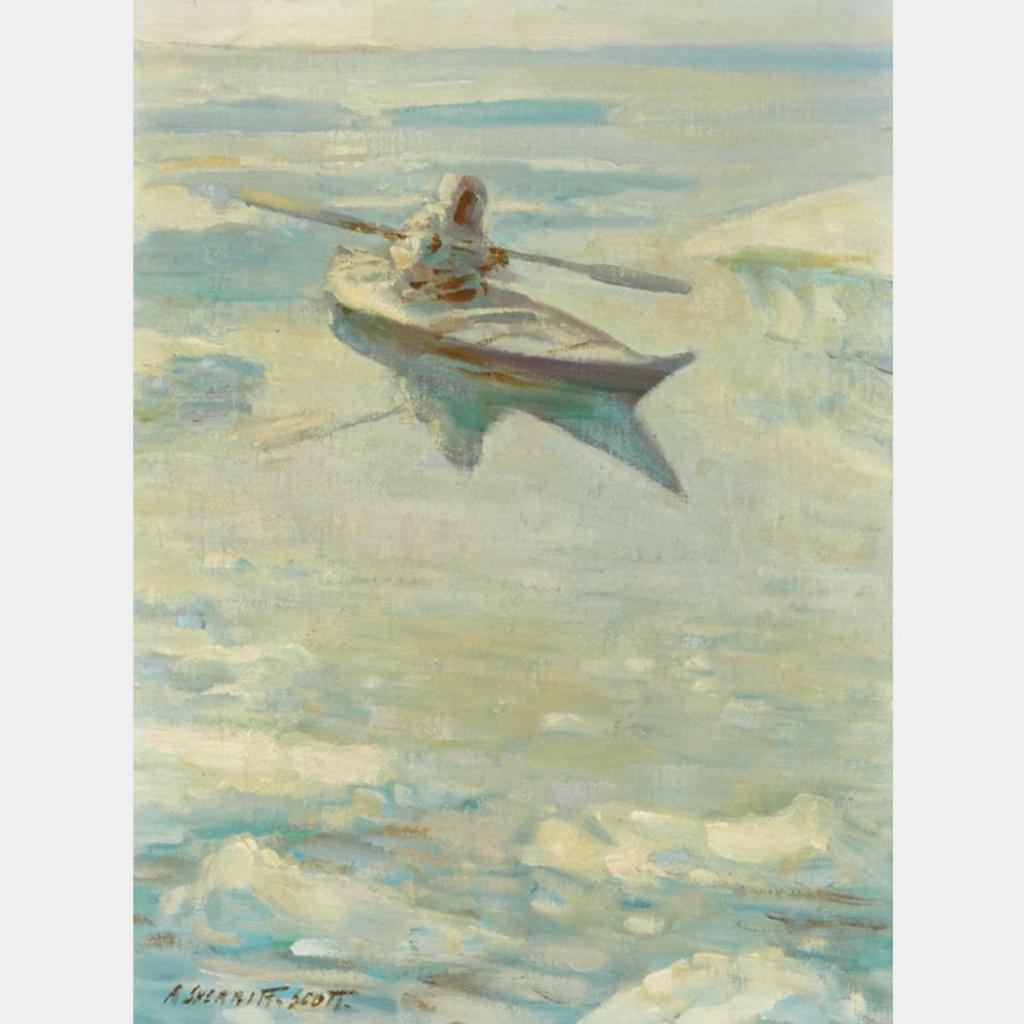 Adam Sherriff Scott (1887-1980) - Inuit Paddling