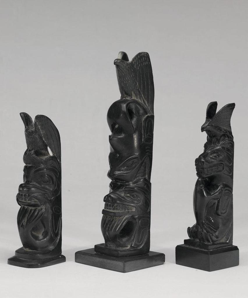 Haida Artist - Three Totems