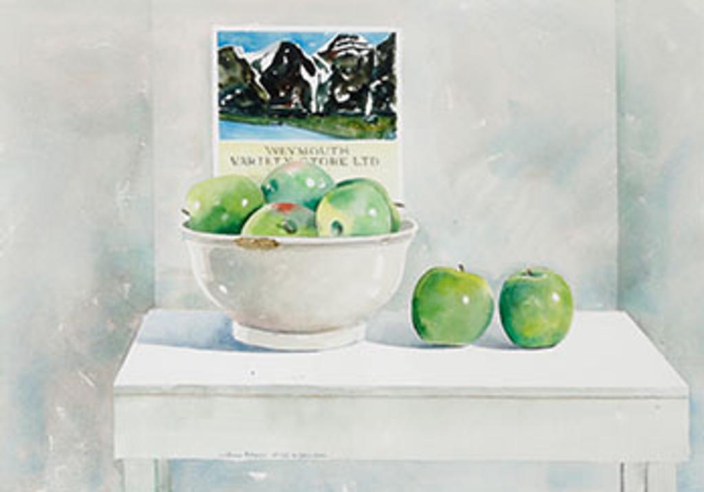 William Goodridge Roberts (1921-2001) - Apples in Grey Bowl (03846/A85-084)