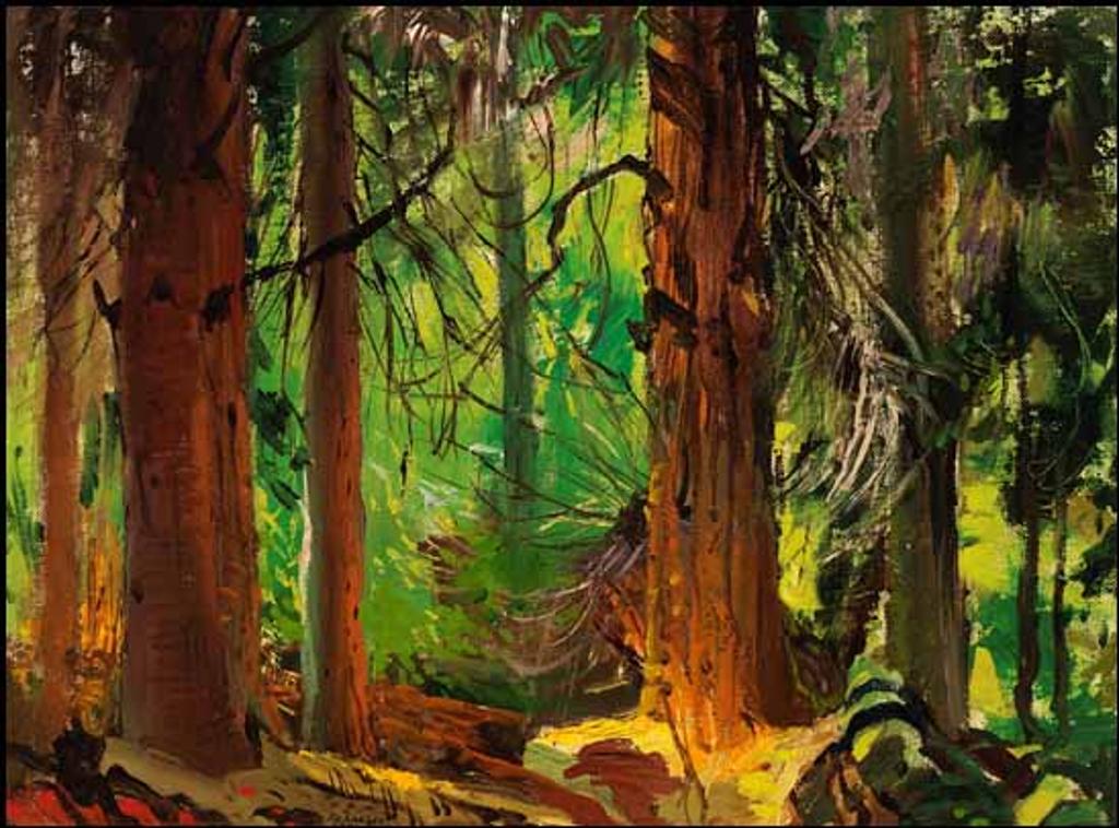 George Franklin Arbuckle (1909-2001) - Forest Interior