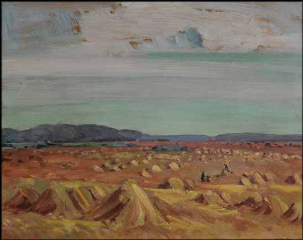 Mildred Valley Thornton (1890-1967) - Prairie Wheat