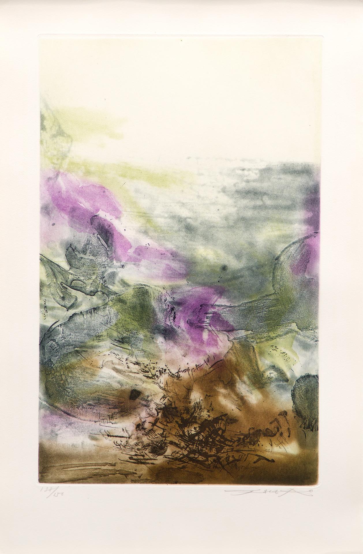 Zao Wou-Ki (1921-2013) - Canto pisan, 1972