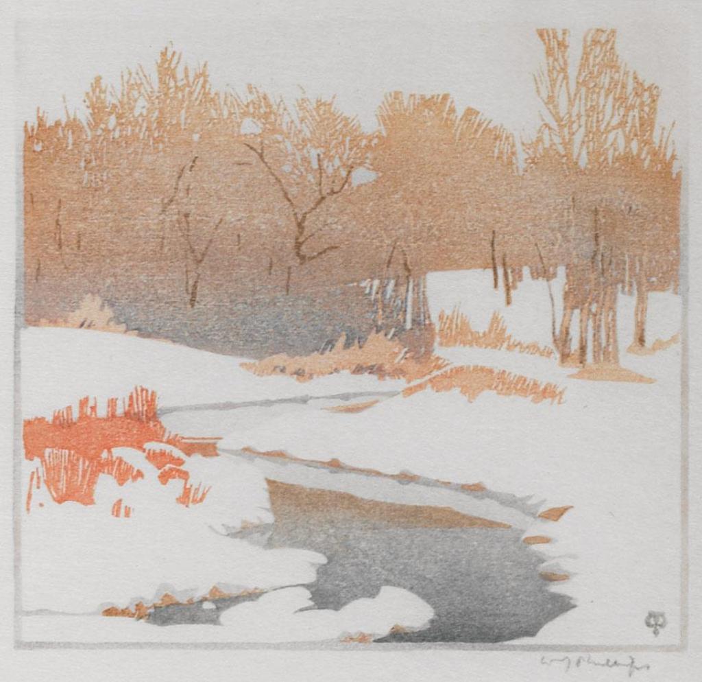Walter Joseph (W.J.) Phillips (1884-1963) - The Stream In Winter
