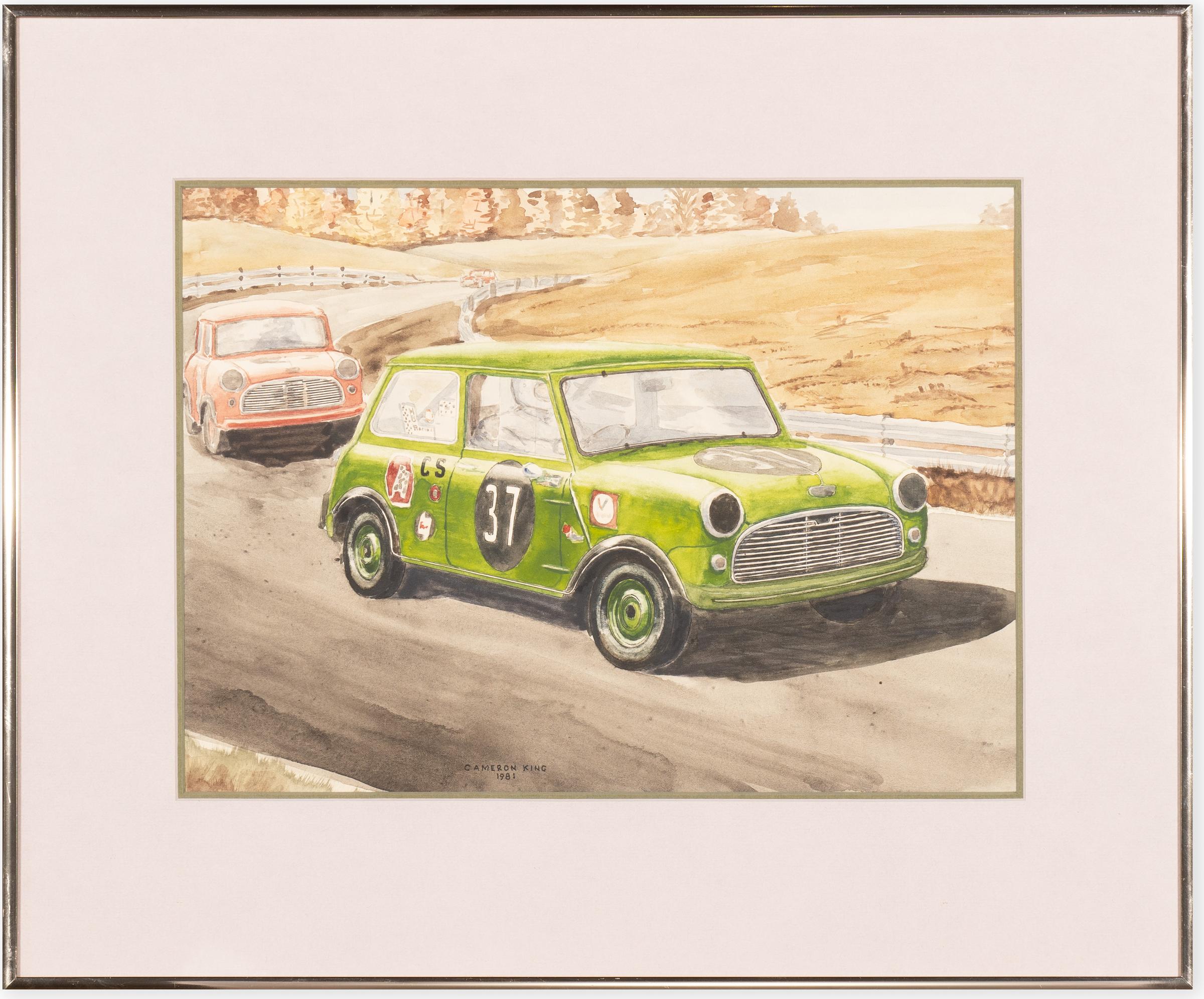 Cameron King - Untitled (Green Car)