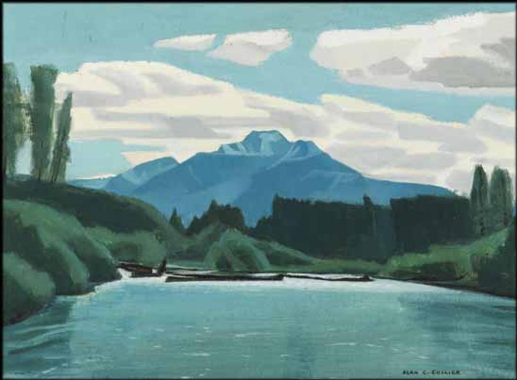 Alan Caswell Collier (1911-1990) - Kitwancool River, BC