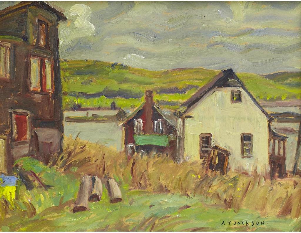 Alexander Young (A. Y.) Jackson (1882-1974) - Ghost Town, Black Donald, Ont., October, 1965