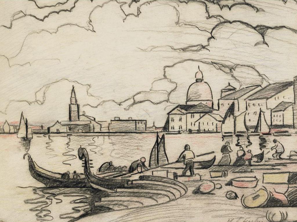 Marc-Aurèle Fortin (1888-1970) - Venice