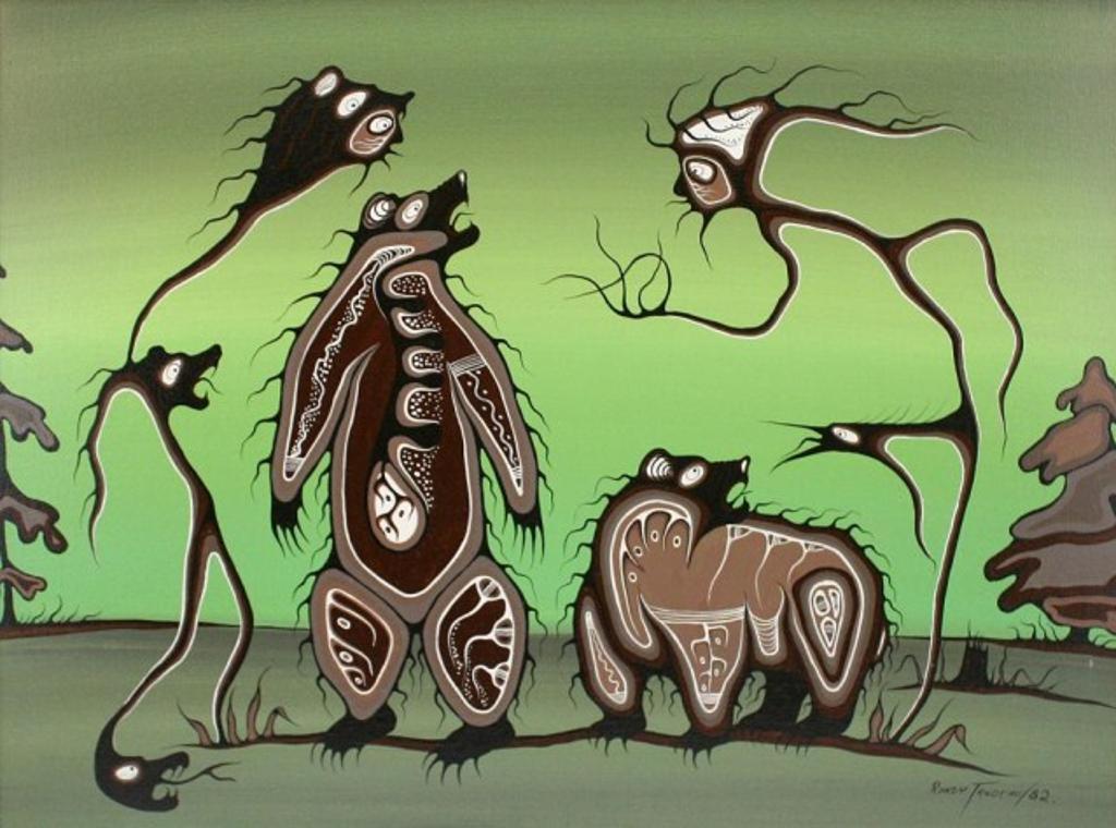 Randy C. Trudeau (1965-2013) - the Spirits in the Sacred Land 514#