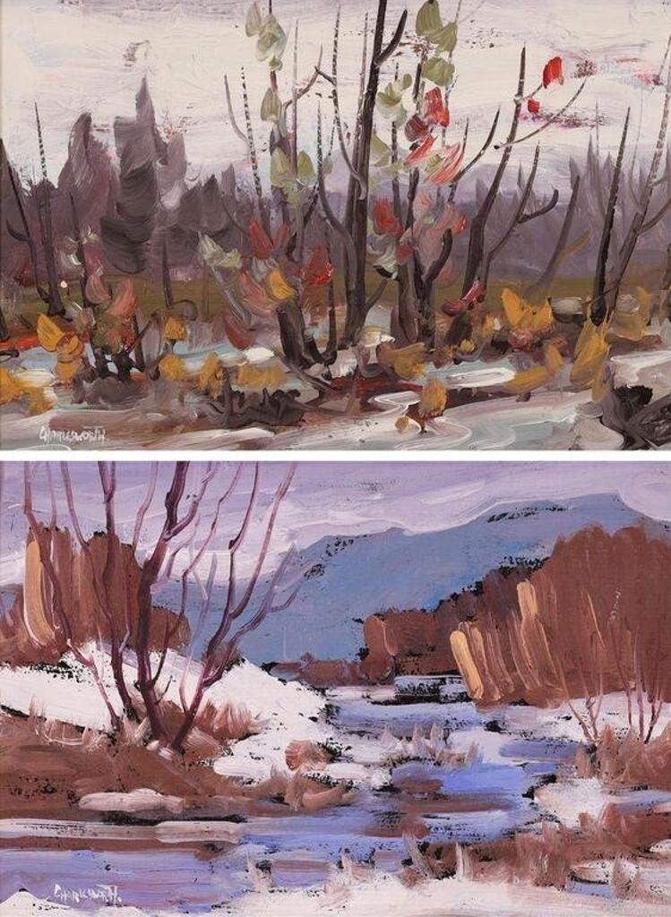 Rod Charlesworth (1955) - Autumn Colours / Winter Creek