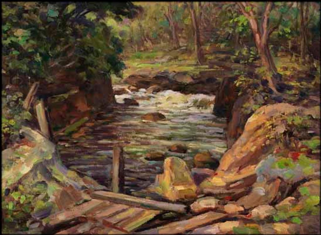 Adam Sherriff Scott (1887-1980) - Kazabazua River, Gatineau County, PQ